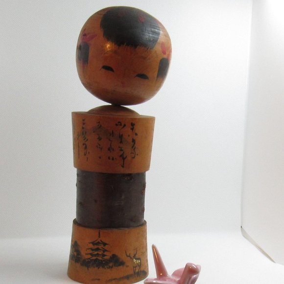 Big Japanese kokeshi doll/ kokeshi doll/ set kokes - Picture 8 of 10